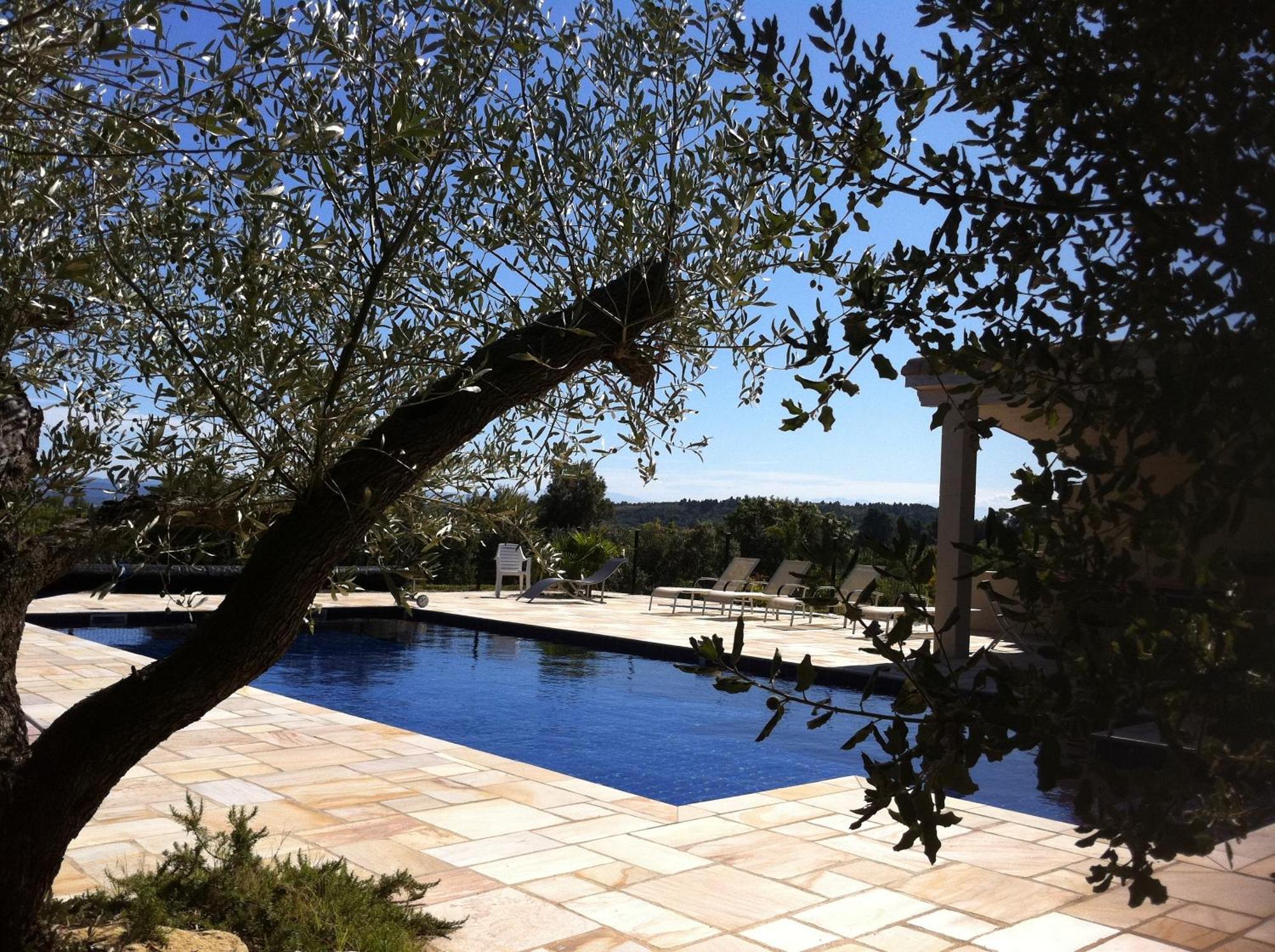 Domaine De Cazaban Lägenhet Villegailhenc Exteriör bild