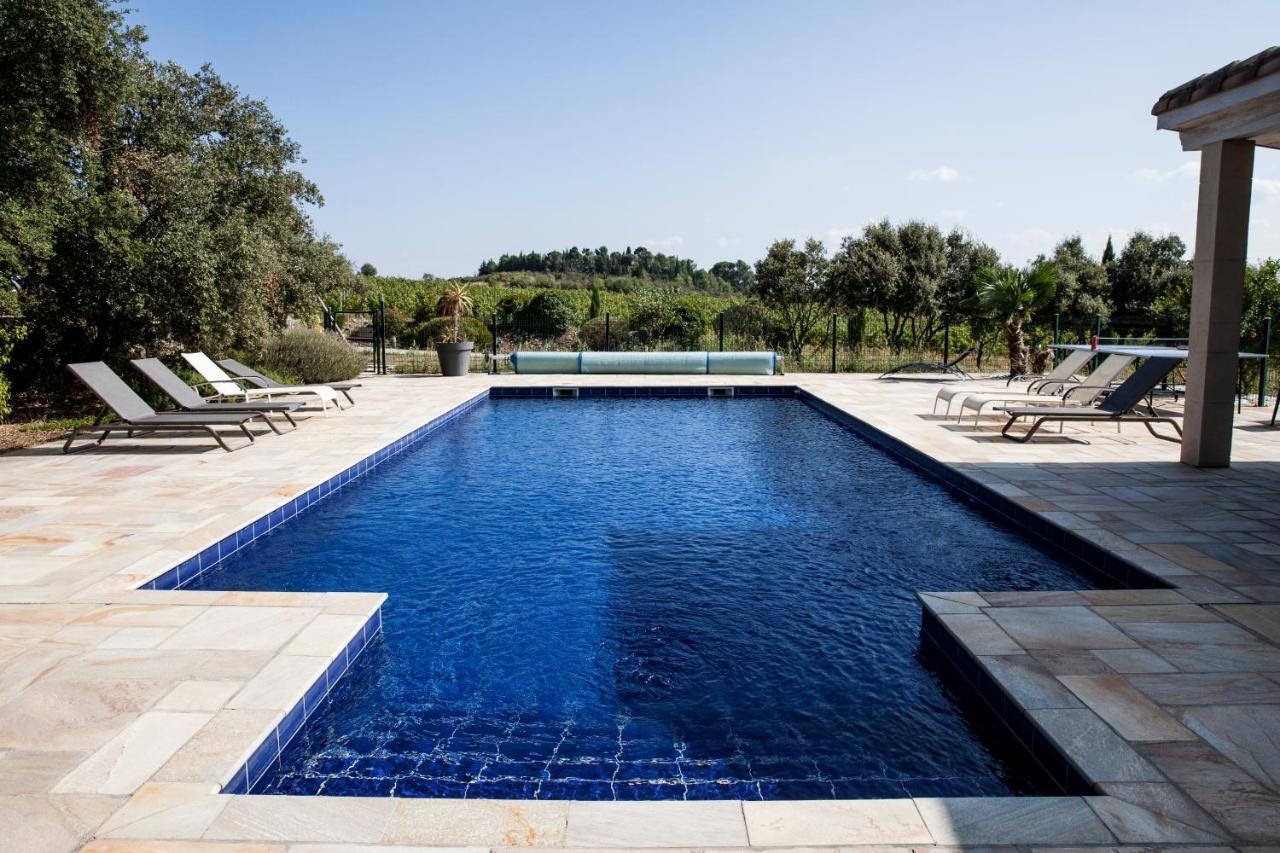 Domaine De Cazaban Lägenhet Villegailhenc Exteriör bild